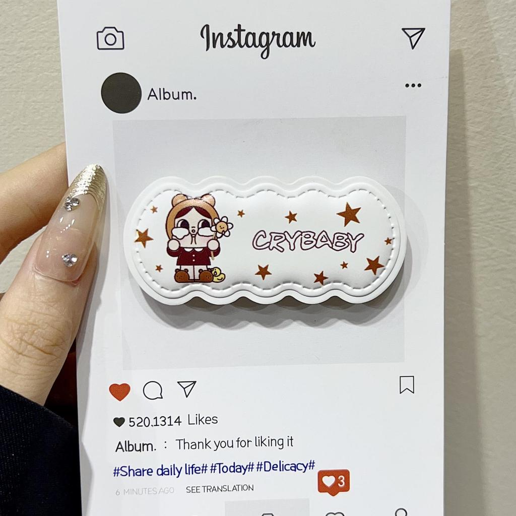 Hello Kitty Penguin Leather Wave Pattern Phone Case with Stand