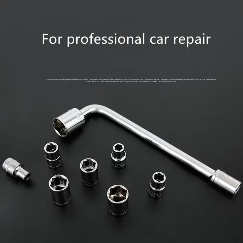 10pcs Lug Nut Wrench Repairing Tool Set Change Pry Bar Socket Spanner Tool  Motorcycle Repair