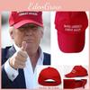 Make America Great Again Baseball Cap Cotton Round Crown Summer Hat For Men Women