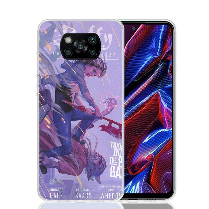 Buffy the Vampire Slayer Phone Case For Xiaomi Poco X7 X6 X5 Pro F7 Ultra Redmi 15C 15 13 13C 12 12C 10 10A 10C 9 9A 9C 9T Cover
