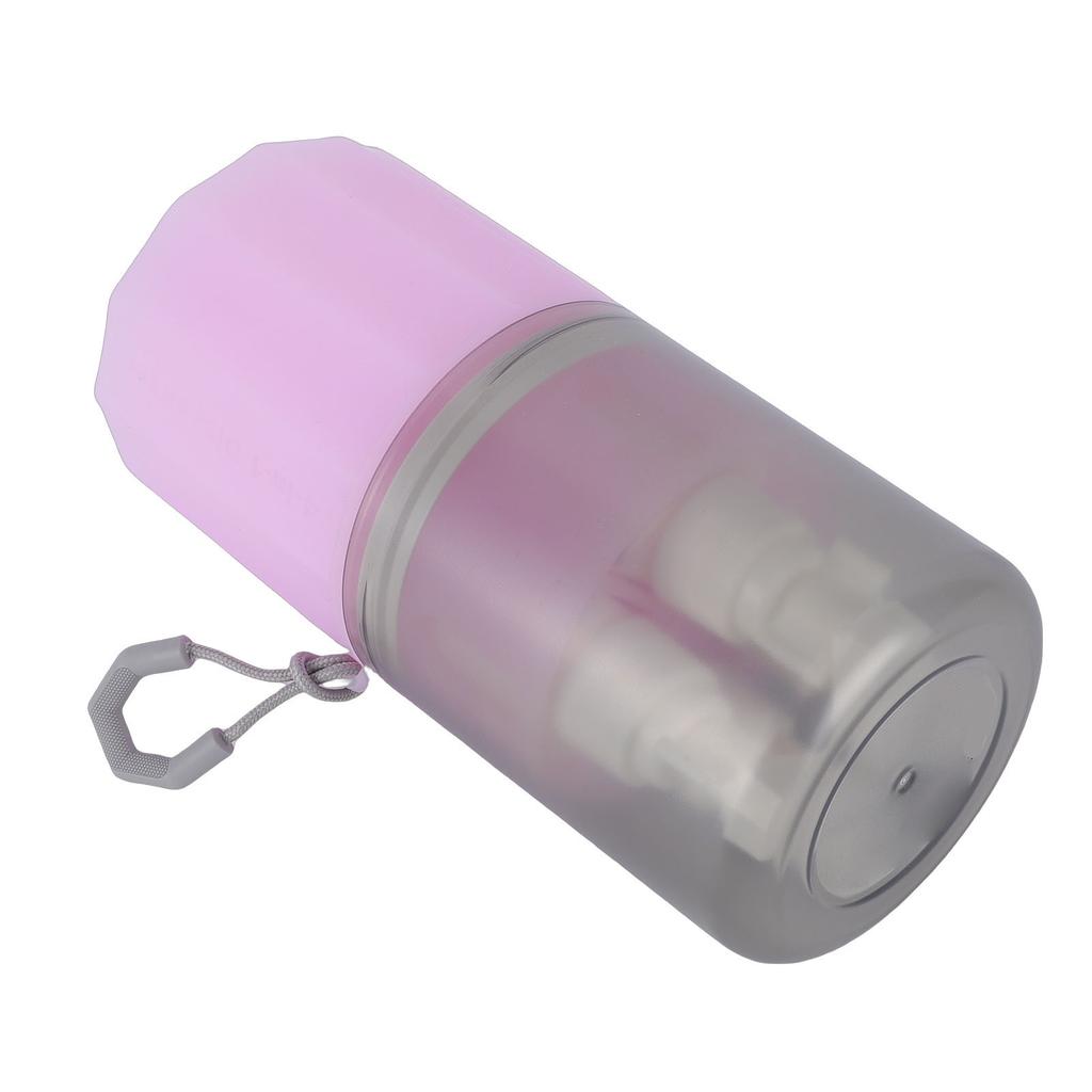 55ml Travel Bottles for Toiletries TSA Approved 4pcs Dispensing Refillable Proof Pump Bottle with Silicone Suction Cup Toiletry Storage Box