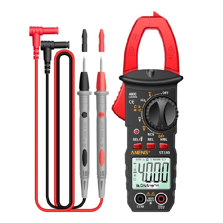 AC/DC Digital Clamp Meter T-RMS 6000 Counts, Multimeter Voltage Tester Auto-rang