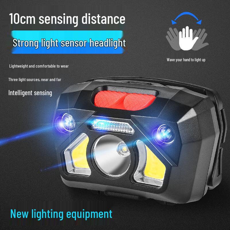 OEING Rechargeable Induction LED Headlamp