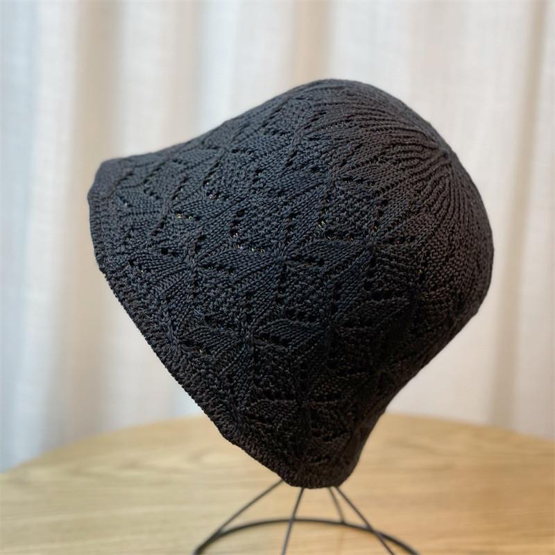 Модная регулируемая по размеру рыбацкая шляпа для защиты от солнца и воздухопроницаемости чёрный