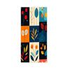 Mid-Century Modern Leaf Beach Towel Patterned Sunscreen And Windproof Suitable For Swimming Pool Camping Travel Blanket