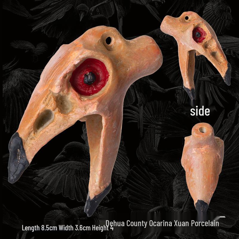 

Aztec Ghost & Crow Death Whistle for Halloween Pranks