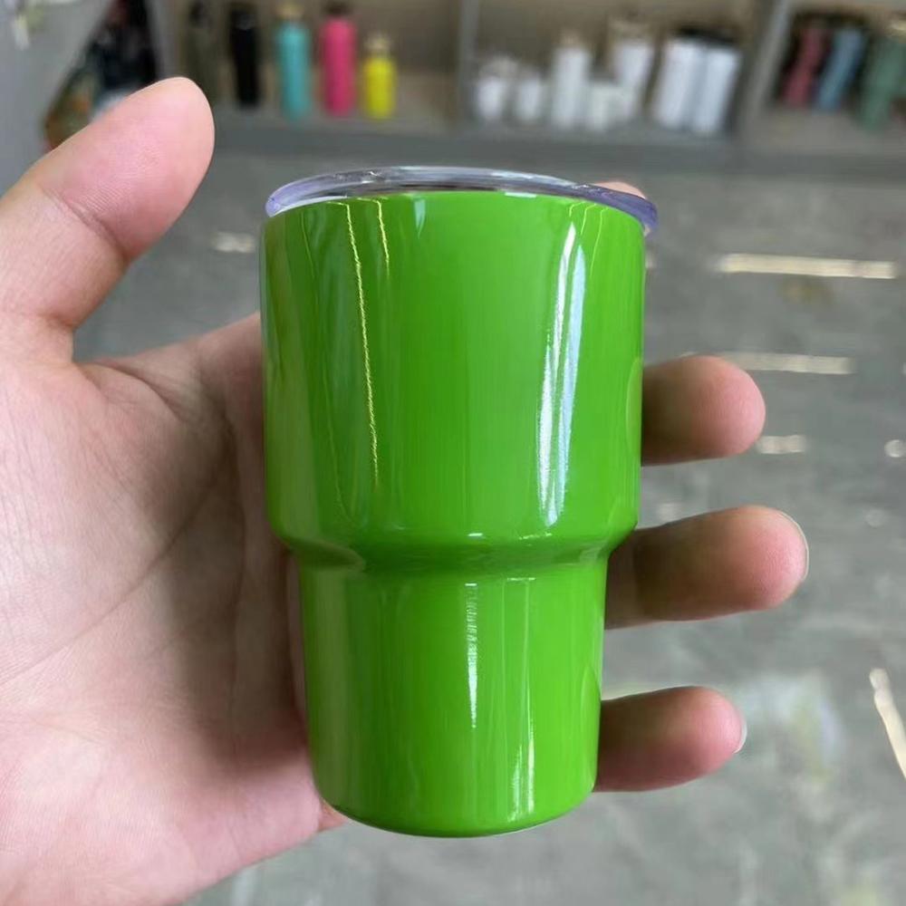 1 Piece 2oz Mini Portable Stainless Steel Coffee Juice Hot And Cold Drinking Cup Suitable For Bar Travel And Camping