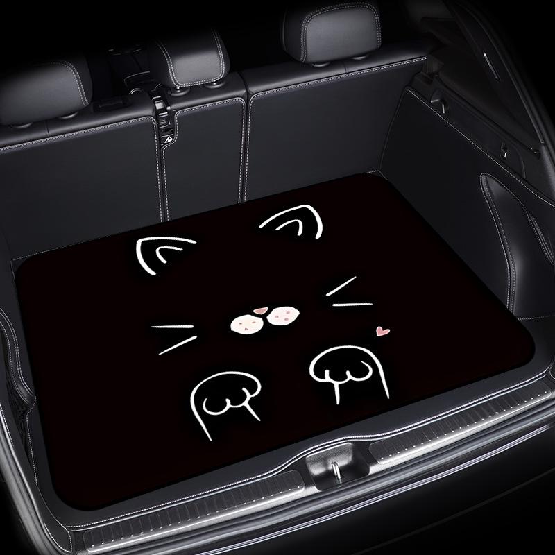Retro Bohemian Dustproof & Wear-resistant Car Trunk Mat - Easy To Clean