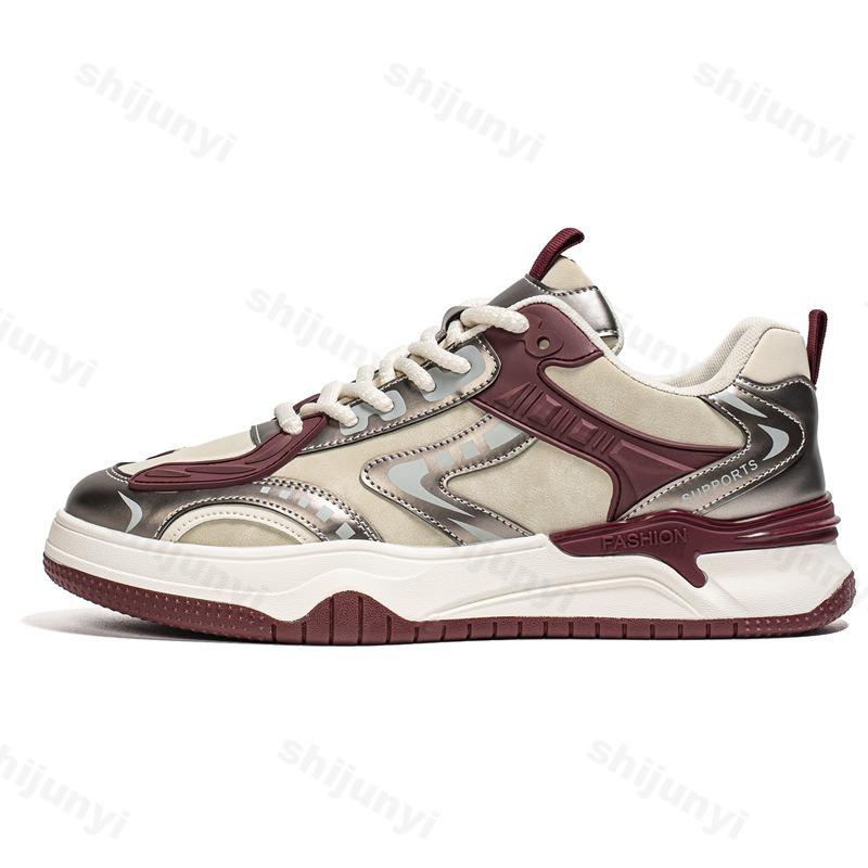 Fashion 2025 Autumn New Men's Fashion Versatile Low Top Thick Sole Sports Shoes Trendy Comfortable Non Slip Niche Design Chunky sneakers