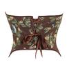 Monet Style Vintage Oil Painting Fishbone Corset - Sexy Strapless Body Shaper for Women