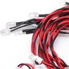 12 LED RC Car Lighting Kit 5 Operation Modes Flashing Light System  for 1/10 1/8 RC Truck