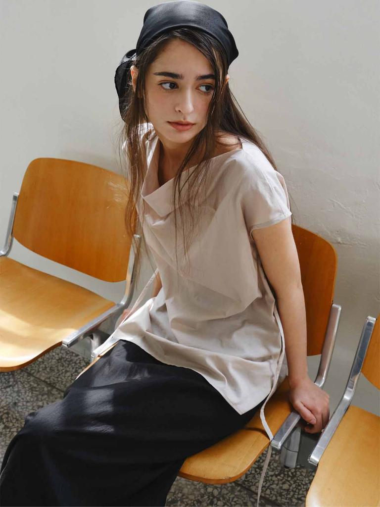 Reply Maxi Back Slit Skirt_Black