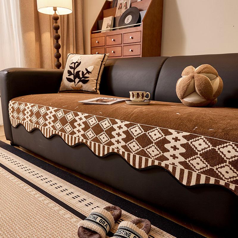

Special-Shaped Sofa Cushion Fixed One-Piece Combination Sofa, Seat Cushion Universal In All Seasons New Irregular Sofa 90*70cm