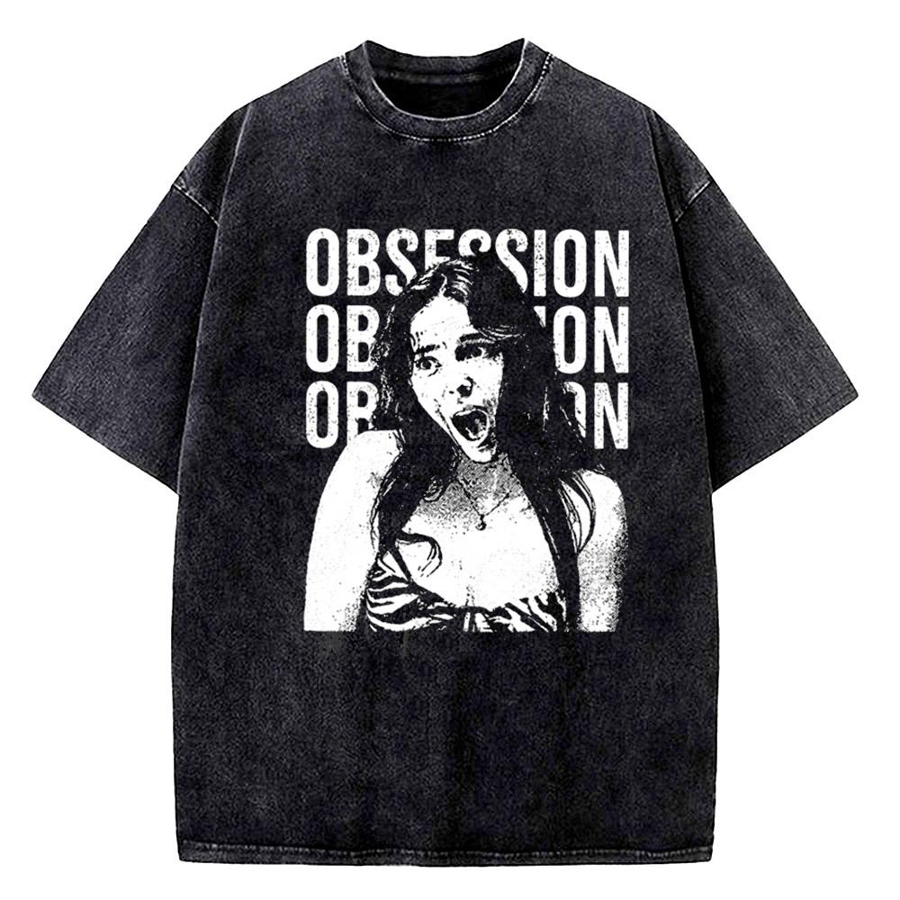 Vintage Gewaschen Nikki Obsession Ein Wunsch Weide T-Shirt Herren Buchstabendruck Warum liebst du mich nicht 100% Baumwolle Locker T-Shirts Shi