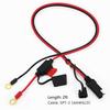 4th Gen 18 Gauge High Current DC Charging Cable with Mini Fuse Terminal