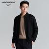 Saint Angels Men's Lapel Warm Cotton Jacket