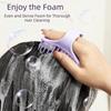 TPE Scalp Massage Shampoo Brush Hollow Structure Hair Care Massager  Home Bathroom