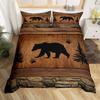 American Football Green Flame Three-Piece Quilt Cover 3D Digital Printing Bedding Set