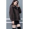 Fur Coat Womens Autumn and Winter Lambswool Coat Korean Relaxed Fit Coat