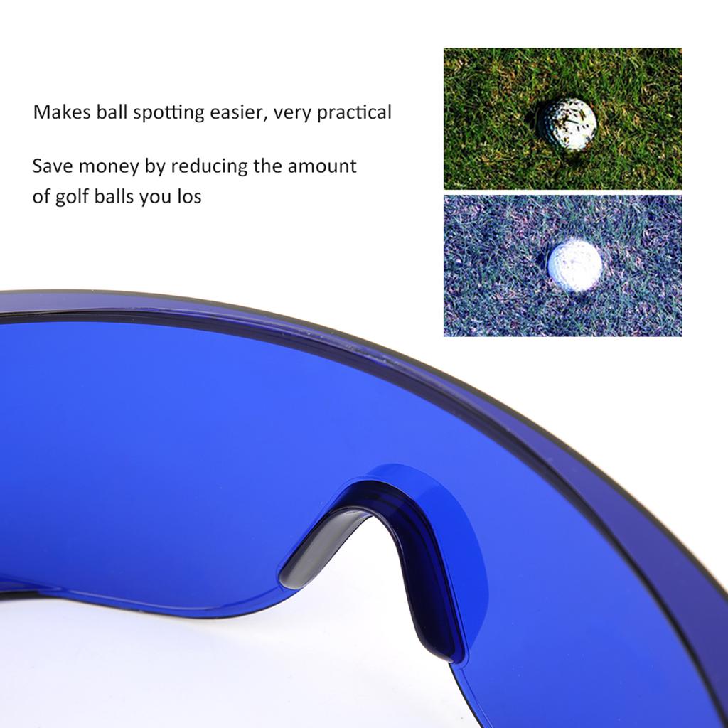 Golf High Definition Ball Finder Glasses Location Protection Eyeglasses Accessory Caddie Usage
