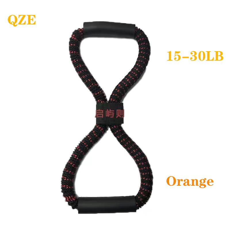 

Эспандеры для упражнений с сопротивлением для йоги, оборудование для тренажерного зала и фитнеса, тянущая веревка, 8 слов, расширитель груди, эластичная трубка для тренировки мышц, натяжная веревка Orange