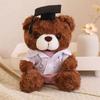 With Doctorial Hat Doctor Cap Graduation Bear Doll Bear Animal Doll  Graduates Celebration