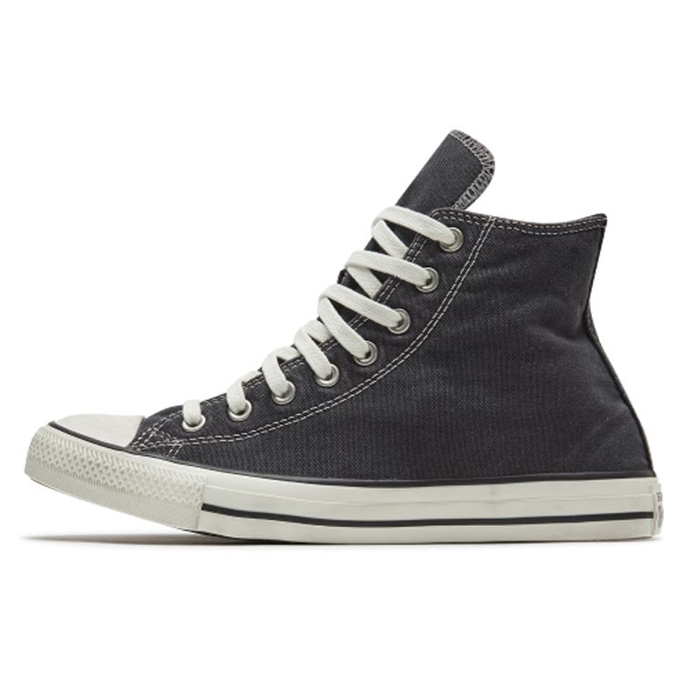 Converse Chuck Taylor All Star Comfortable Casual Versatile High-Top Canvas Shoes Unisex Sneakers Gray Black 167960C