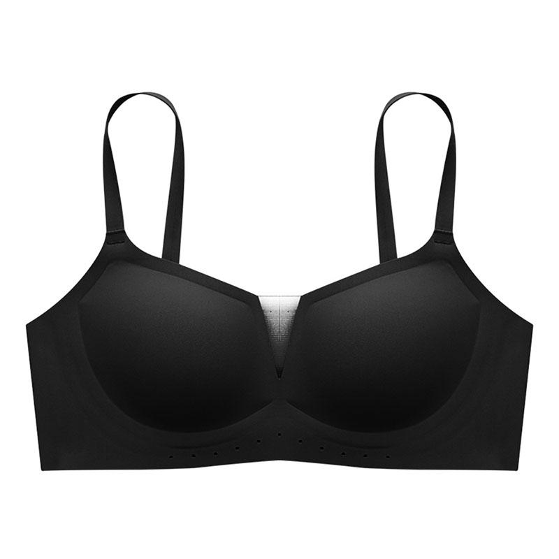 Bezešvá podprsenka Dámské 3D měkké podpůrné spodní prádlo Bez kostic Stahovací Tenká Lingerie Push Up Sexy Neviditelná Braletka