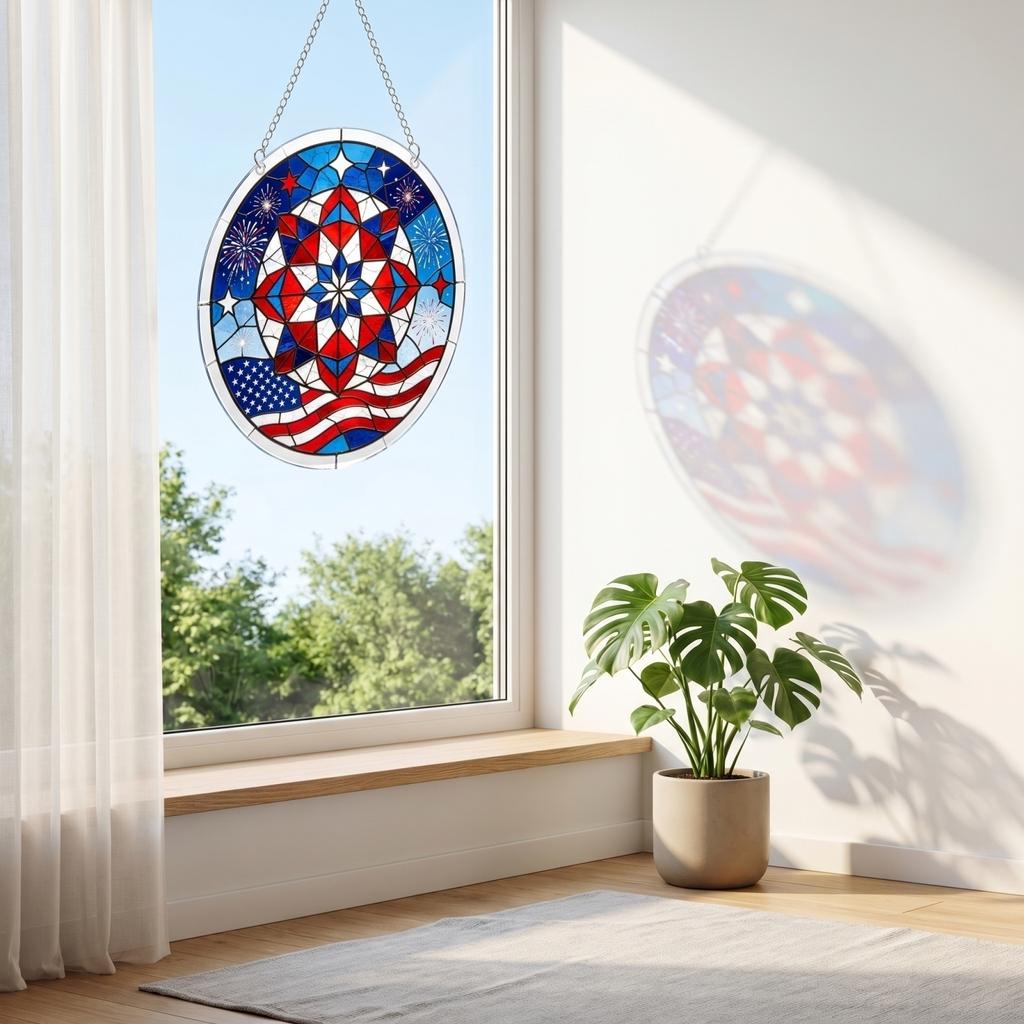 Acrylic Puzzle Toy Suncatcher Window Hanging
