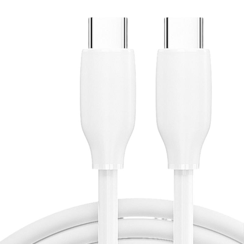 Силиконовый USB C на USB C Кабель PD20W USB C Кабель Быстрой Зарядки USB Type C Зарядный Шнур для Телефона Ноутбука Планшета
