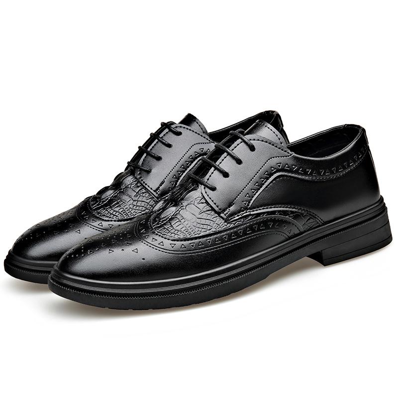 

Кожаные мужские туфли-блоки Мужские деловые туфли Роскошные Новые Ручной работы Удобные Мужские Повседневные туфли Ретро Мужские Кожаные туфли 44