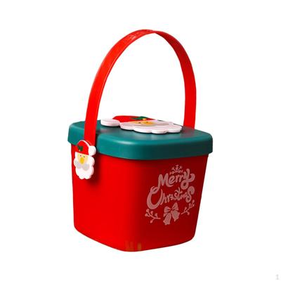 Bolsa de Navidad para regalo, caja de manzana, saco multifuncional para golosinas