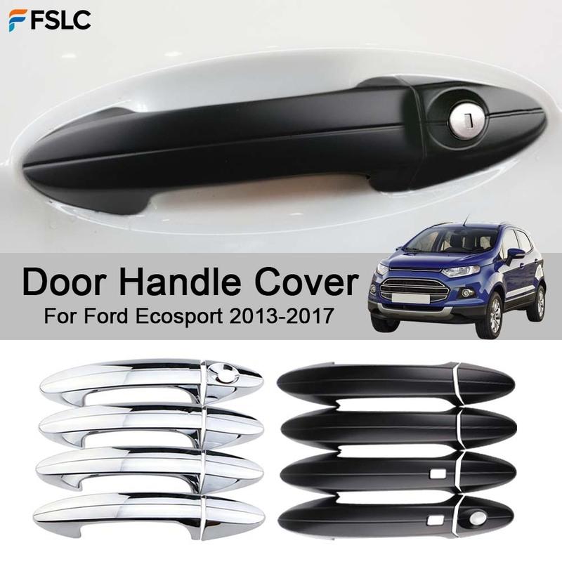 Cars Accessories Cars Accessories For Ford Ecosport 2013-2017 Silver Black Car Exterior Decoration Styling Upgrade