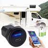 PD 30 W RV TypeOutlet Adapter 12V/24V Car Quick Charge Power Socket Type C Outlet for Car Boat Marine ATV Bus Truck Golf Cart
