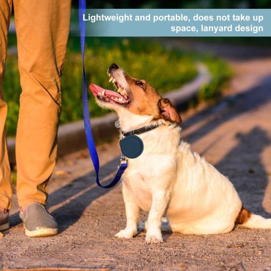 Dog Treat Pouch with Carabiner Kids Round Zipper Closure Pouch Earphone Storage Bag