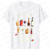 Funny Christmas Party T-Shirt Full of Christmas Spirits Tees Merry Xmas Drinking Gift for Men Clothing Casual Short Sleeve Tops