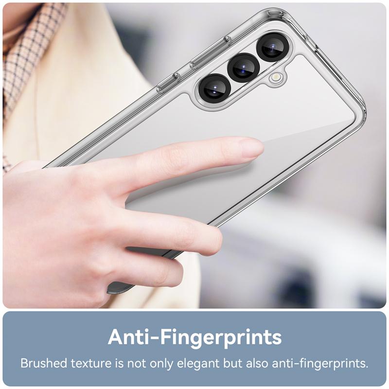 For Samsung Galaxy S25 Case Luxury Silicone Cover Samsung S25 Cover TPU Shockproof Transparent Back Galaxy S25 Plus Ultra Case