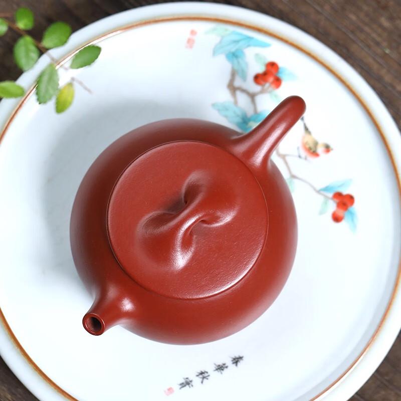 Sun Huan Da Hong Pao Zisha Stone Scoop Tea Set