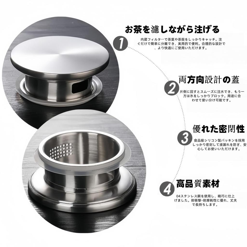 BDHD Tea Cold Tea Pot with Tea Glass Barley Tea Black Tea Suitable for and More Steel Teapot, Heat-Resistant Glass, Caddy, Strainer,