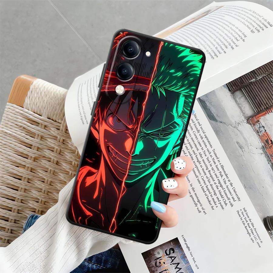 Ones Pieces Luffy Phone Cover Case for Vivo Y27 Y12 Y15S Y33S Y35 Y22 Y19 Y16 Y17 Y20 Y21 Y30 Y31 Y36 Y02 Y11