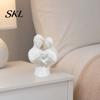 Home Decor Couple Statue 3D Printed Heart Statue, Abstract Minimalist Lovers Embrace Figurine, Romantic Desktop for Living Room Bedroom Office,