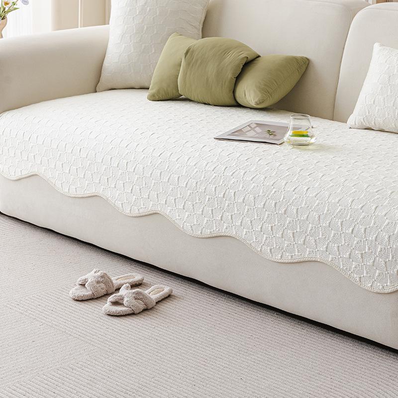 New Summer Sofa Mat Cushion Modern Simple Cool Sofa Cover Irregular Sofa Cushion