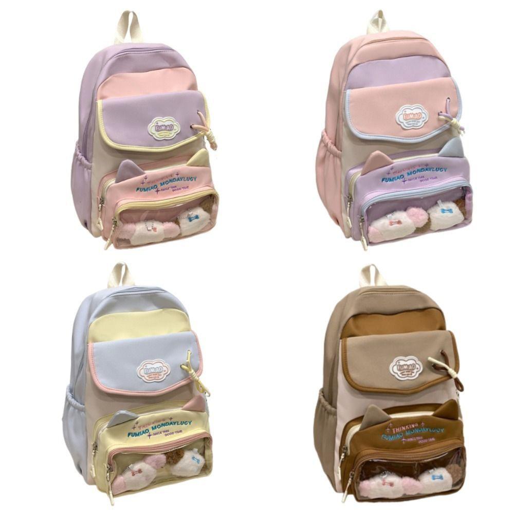 Japanese Style Students School Bags Waterproof Large Capacity Daypack Lolita Itabag  Mountaineering
