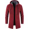 Autumn and Winter Cashmere Men's Cardigan Chenille Outer Sweater Sweater Sweater Coat Windbreaker