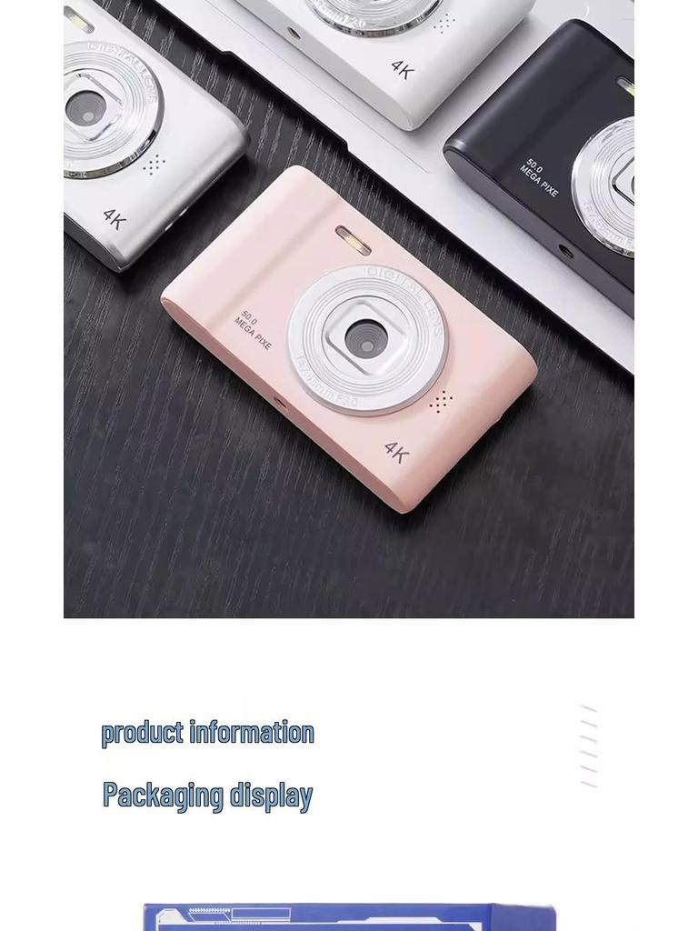 5000W Pixel HD Portable Digital Student Camera with CCD