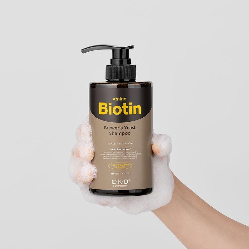 CKD Shampooing Amino Biotine Levure de Bière 500mlx2
