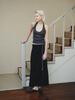 Reply Wool Long Knit Skirt_Black
