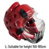Taekwondo Headgear with Transparent Face Shield
