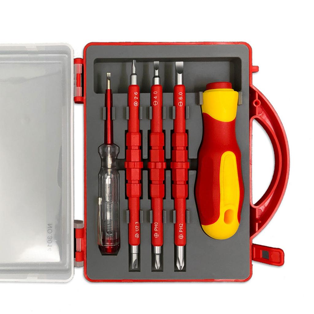 5 in 1 Electronics Screwdriver Set Insulated Multifunctional Screwdriver Kit for Maintenance