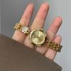 New Women'S Fashion Watch, Luxurious Gold, Vintage Style, Ladies' Quartz Watch, Casual And Elegant, High-End Women'S Wristwatch.